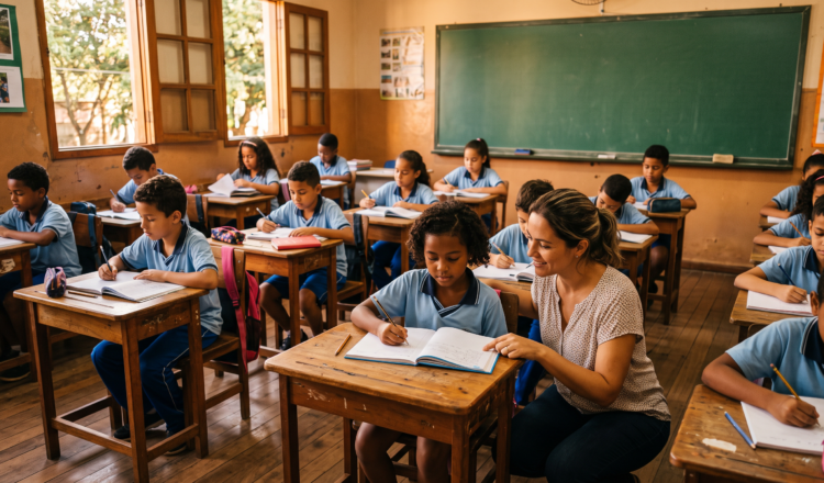 educação em Itabuna 2026 — sala de aula escola pública