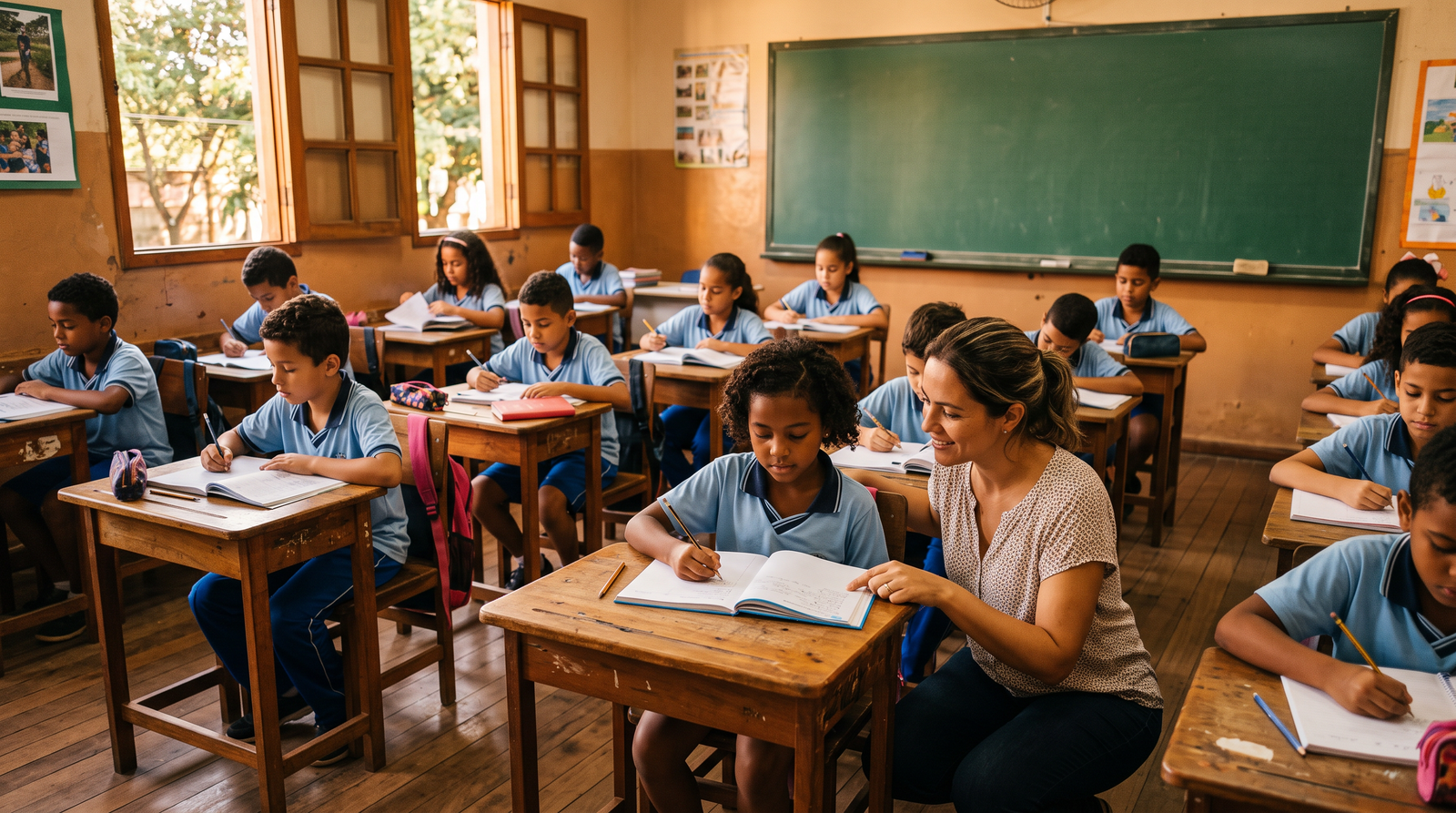 educação em Itabuna 2026 — sala de aula escola pública